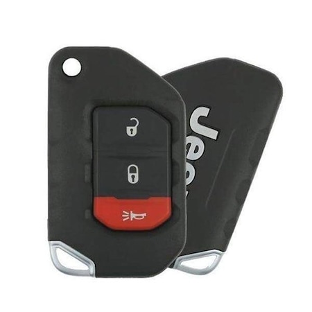Oem OEM: NEW: JEEP WRANGLER 3 BUTTON PROXIMITY FLIP KEY OHT1130261 68416782 AA RFK-JP-6782